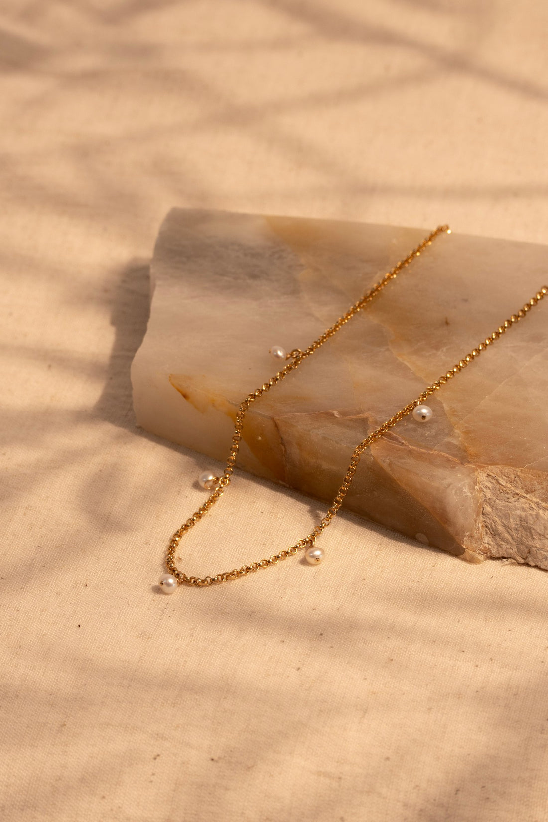 5 Station Drop Necklace
