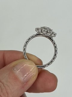 Diamond Flower Ring