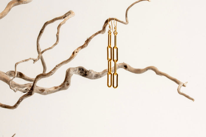Paperclip Earrings
