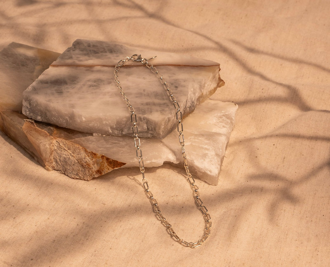 Sterling Silver Flex Paperclip Chain